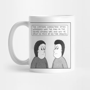 Man in the window Mug